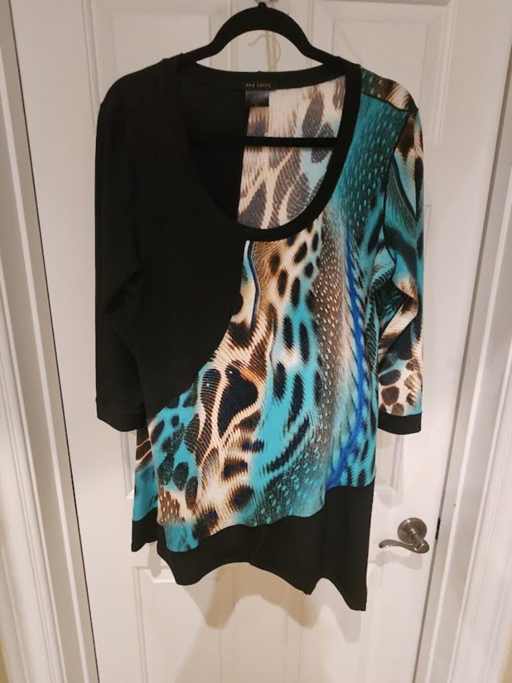 EVA VARRO XL TUNIC WITH 3/4 SLEEVES